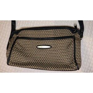 Vintage Kolton Women's Medium Brown Purse Shoulder/Crossbody Bag Faux Leather